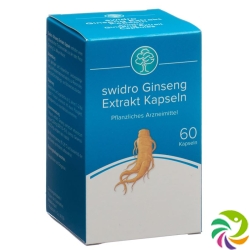 Swidro Ginseng Extrakt Kapseln 60 Stück