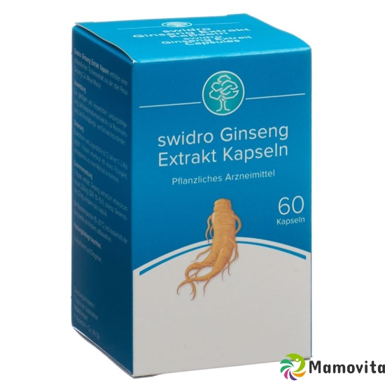 Swidro Ginseng Extrakt Kapseln 60 Stück buy online