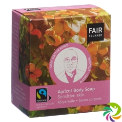 Fair Squared Body Soap Apric Sens Skin 2x 80g