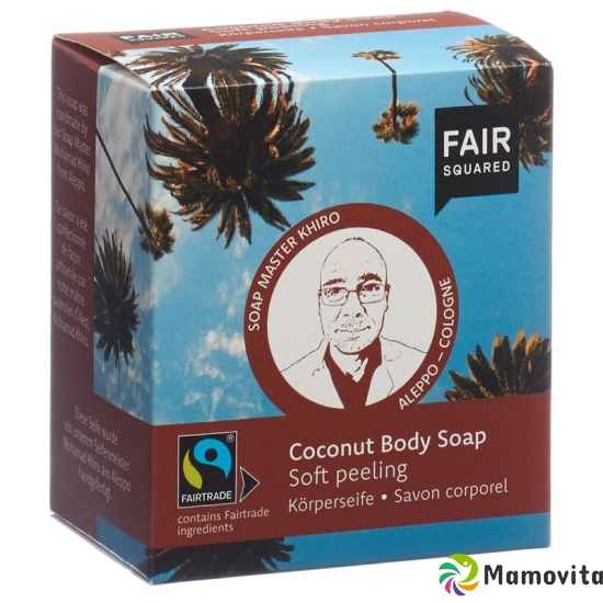 Fair Squared Body Soap Coco Soft Peeling 2x 80g buy online