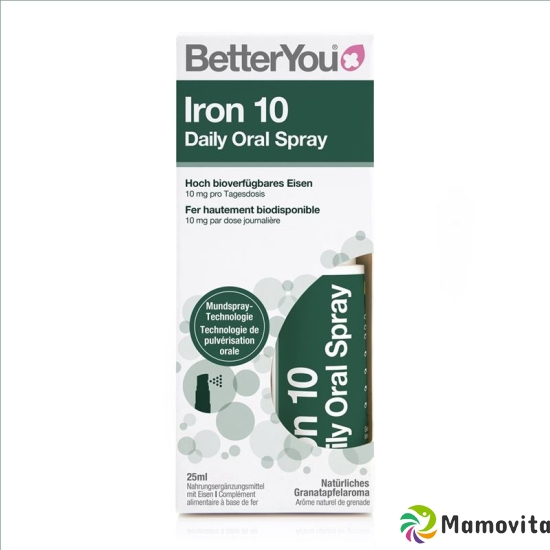 BetterYou Iron10 Daily Oral Spray 25ml buy online