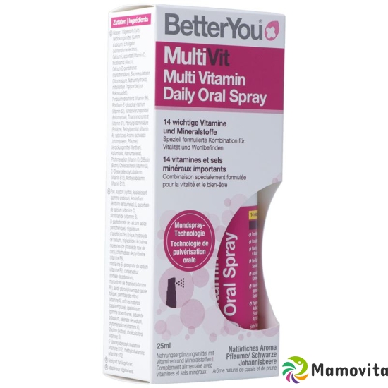 BetterYou Multivitamin Daily Oral Spray 25ml buy online