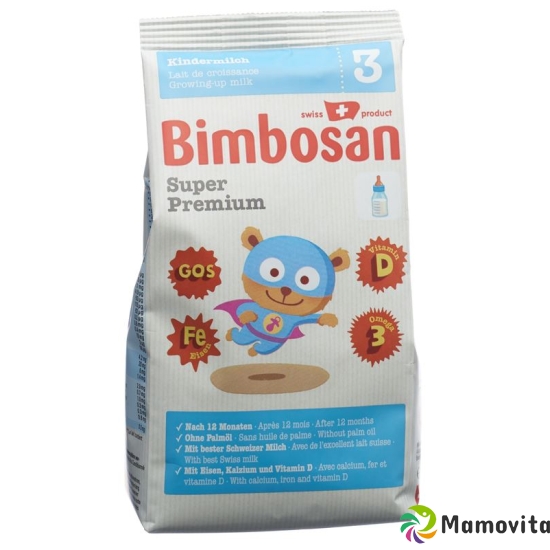 Bimbosan Super Premium 3 Baby Milk Refill 400g buy online