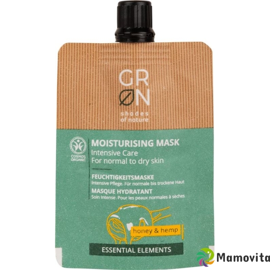 Grn Essential Feuchtigkeitsmaske Int Hon&hanf 40g buy online