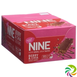 Nine Riegel Berry Chia 20x 40g