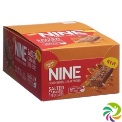 Nine Riegel Salted Caramel 20x 40g