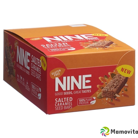 Nine Riegel Salted Caramel 20x 40g buy online