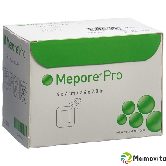 Mepore Pro Wundverband 7x6cm Wundk 4x3cm Steril (n) 60 Stück buy online