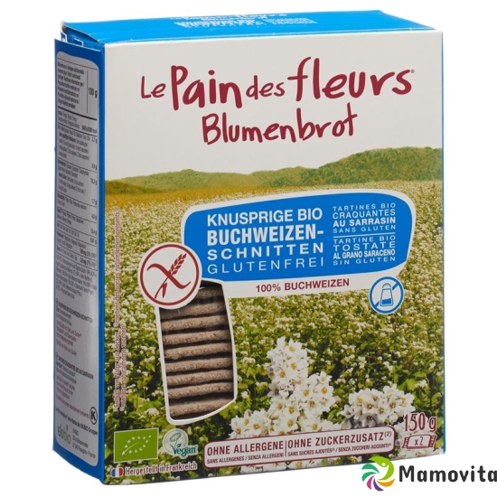 Blumenbrot Knusprige Schnitten Buchweiz ohne Zucker 150g buy online