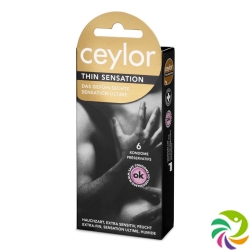 Ceylor Thin Sensation Condoms 6 pieces