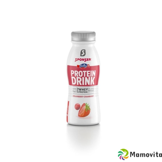 Sponser Protein Drink Strawberry-Cranber Flasche 330ml buy online