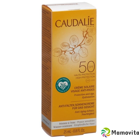 Caudalie Solaire Creme Visage Anti Rides SPF 50 25ml buy online