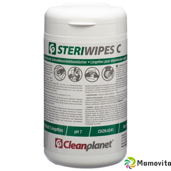 Cleanplanet Steriwipes C Desinfektionstuech 200 Stück buy online