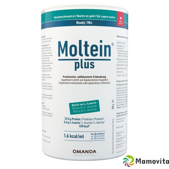 Moltein Plus Ready2mix Geschmacksneutral Dose 380g buy online