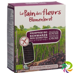 Blumenbrot Knusprige Schnitten Schwarz Reis 150g