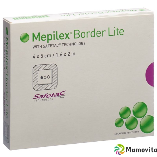 Mepilex Border Lite silicone foam dressing 4x5cm 10 pcs buy online