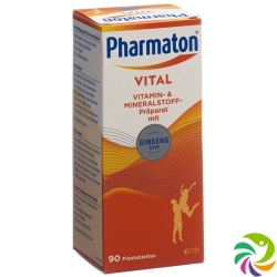 Pharmaton Vital Filmtabletten Glasflasche 90 Stück