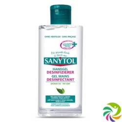 Sanytol Hand Desinfektionsgel Grüner Tee Flasche 75ml