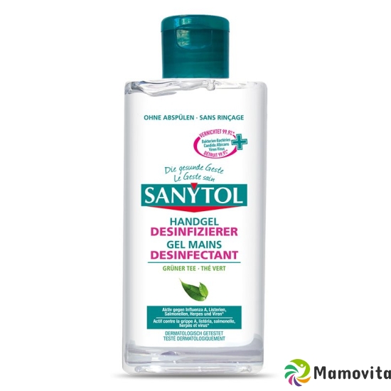 Sanytol Hand Desinfektionsgel Grüner Tee Flasche 75ml buy online