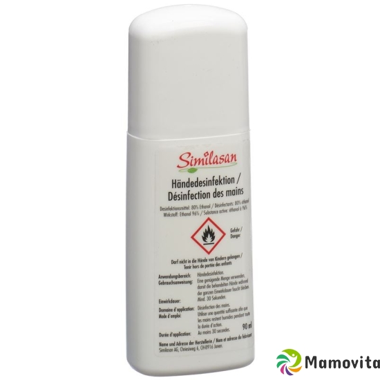 Similasan hand disinfection spray 90ml buy online