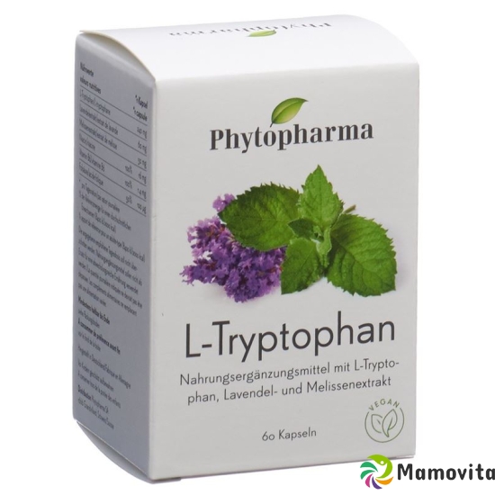 Phytopharma L-tryptophan Kapseln Dose 60 Stück buy online