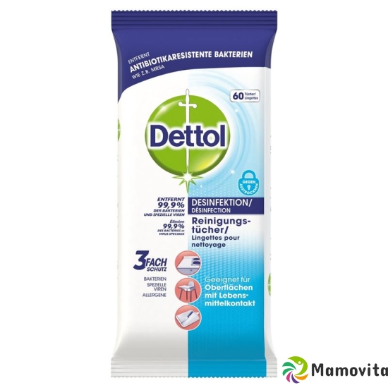 Dettol Desinfektions Reinigungtücher 60 Stück buy online