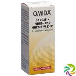 Omida Gargalin Mund- und Gurgelwasser Flasche 60ml