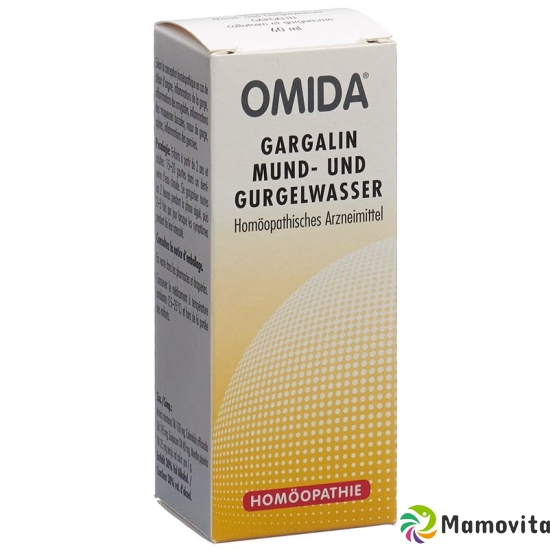 Omida Gargalin Mund- und Gurgelwasser Flasche 60ml buy online