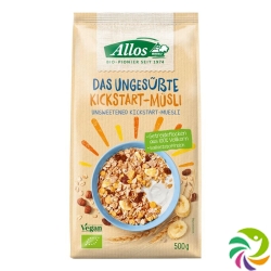 Allos Das Ungesuesste Kickstart-Muesli Beutel 500g