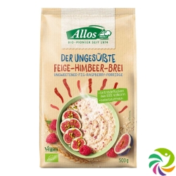 Allos Der Ungesuesste Feige-Himbeer Brei 500g