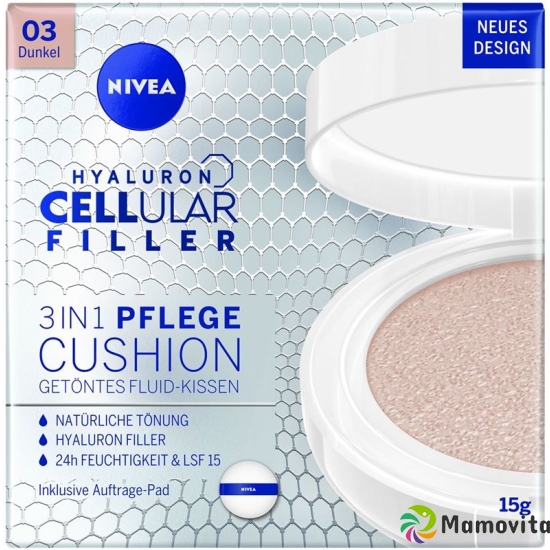 Nivea Hyaluron Cellu Filler 3in1 Cush Dunkel 15ml buy online