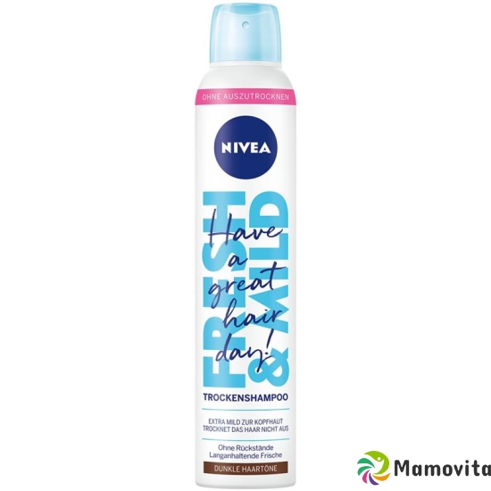 Nivea Fresh&mild Trockenshamp Dunkel 200ml buy online