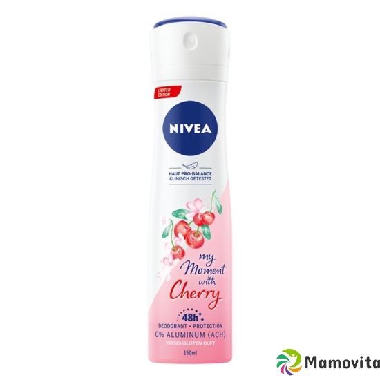 Nivea Deo My Moment With Cherry Female Spray 150ml buy online