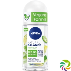 Nivea Deo Balance Roll On Bio Aloe Vera Fem 50ml