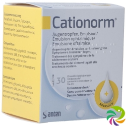 Cationorm Augentropfen-Emulsion 30 Monodosen 0.4ml