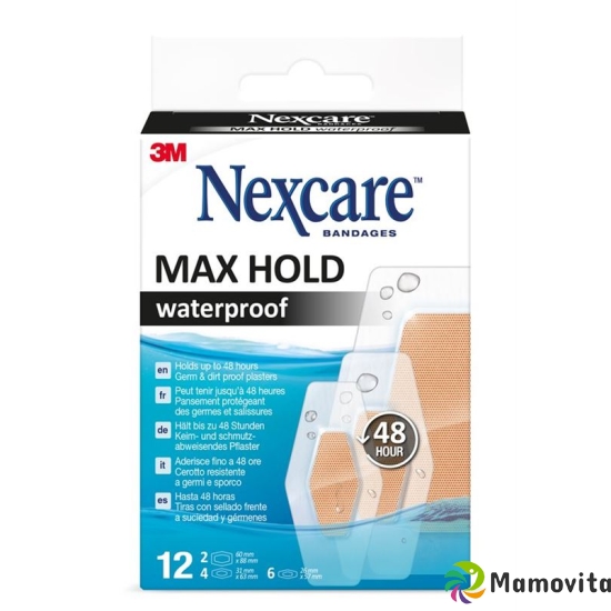 3M Nexcare Maxhold 3 Grössen Ass 12 Stück buy online