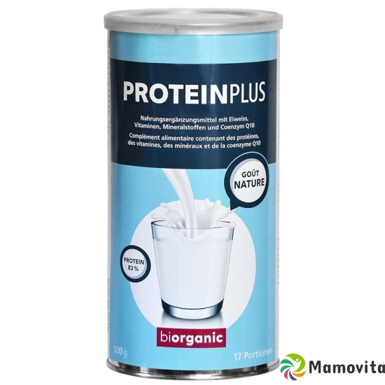 Biorganic Protein Plus Natur D/f Dose 500g buy online