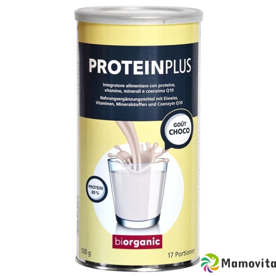 Biorganic Protein Plus Choco D/f Dose 500g buy online