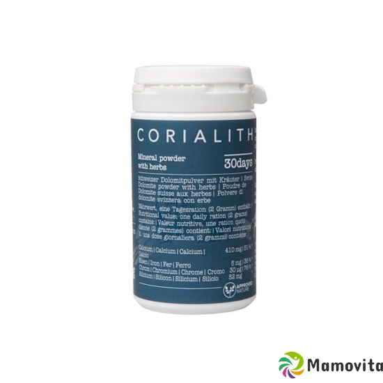 Corialith Schweizer Dolomitpulver Kräuter Dose 70g buy online