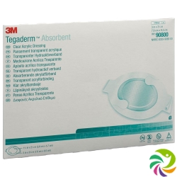 3M Tegaderm Absorb Wundverband 7.6x9.5cm 5 Stück