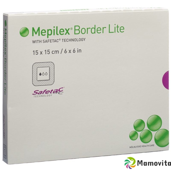 Mepilex Border Lite Silikonschaumv 15x15cm 5 Stück buy online