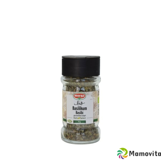 Morga Gewürz Basilikum Geschnitten Bio Glas 10g buy online