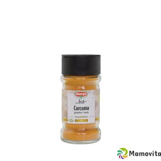 Morga Gewürz Curcuma Gemahlen Bio Glas 35g buy online