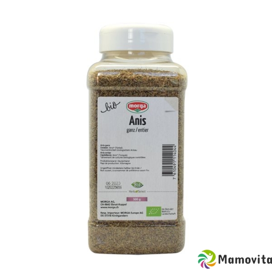 Morga Gewürz Anis Ganz Bio Dose 500g buy online