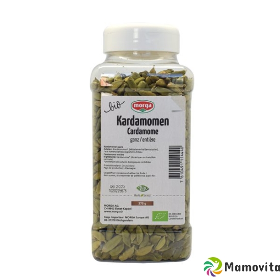 Morga Gewürz Kardamomen Ganz Bio Dose 375g buy online