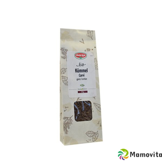 Morga Gewürz Kümmel Ganz Bio Nfb 55g buy online