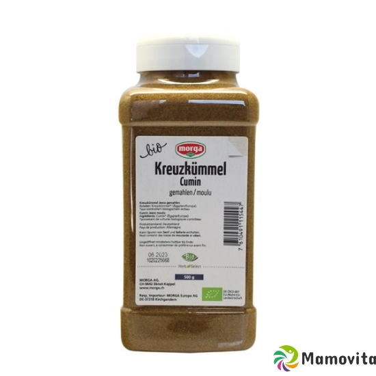 Morga Gewürz Kreuzkümmel Gemahlen Bio Dose 500g buy online