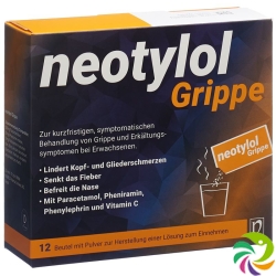 Neotylol Grippe Pulver Beutel 12 Stück