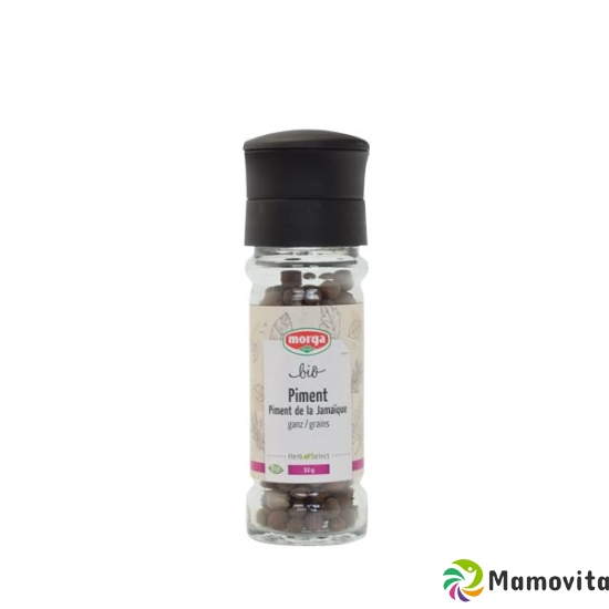 Morga Gewürz Piment Ganz Bio Mühle 32g buy online