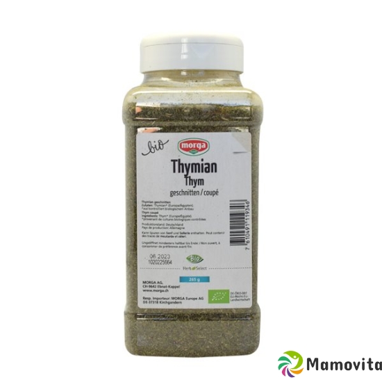 Morga Gewürz Thymian Geschnitten Bio Dose 265g buy online